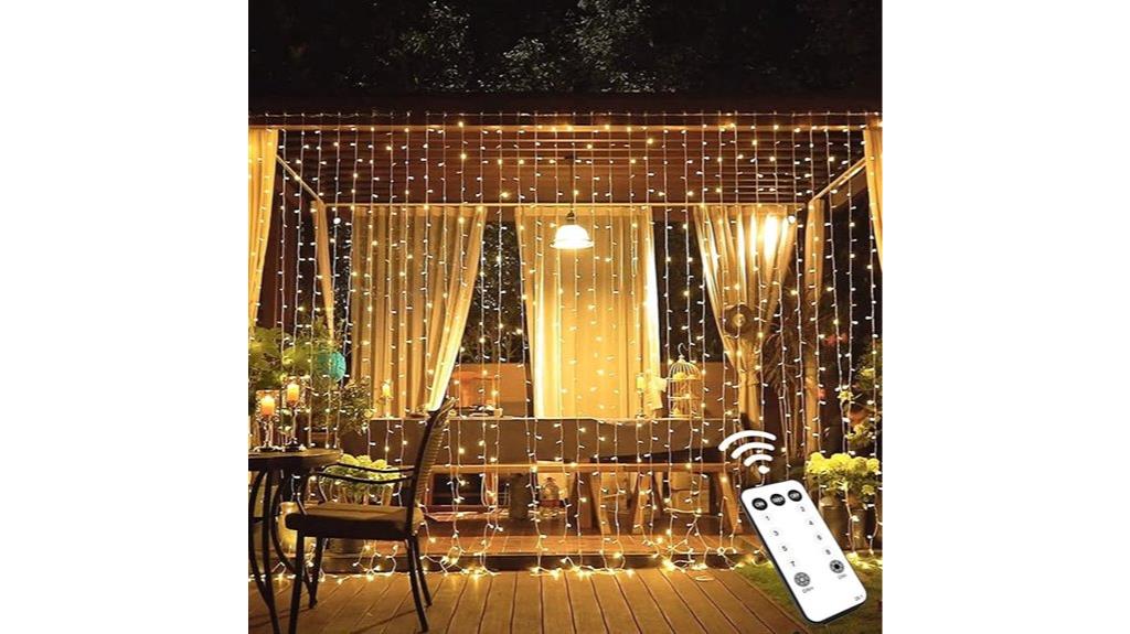 outdoor led curtain lights