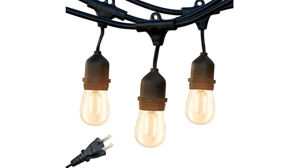 outdoor waterproof string lights