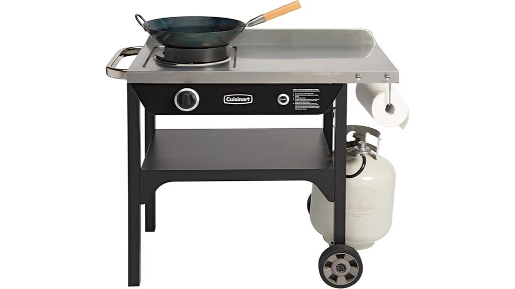 outdoor wok station burner