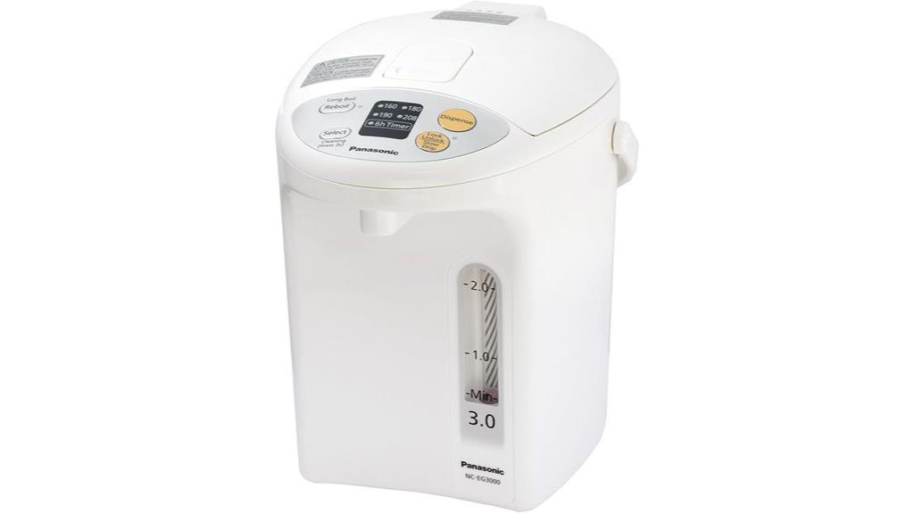 panasonic 3 2qt water boiler