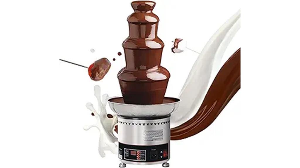 party wedding chocolate fountain