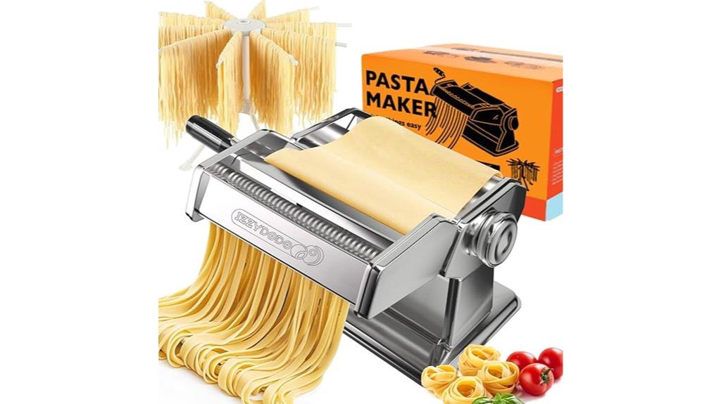 pasta machine with rack