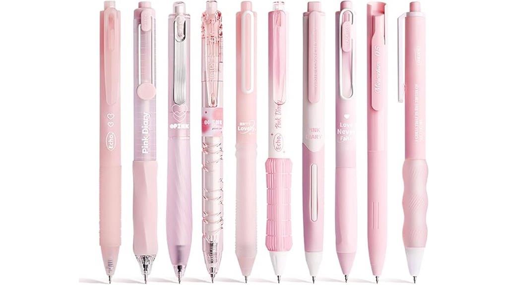 pastel gel pen set