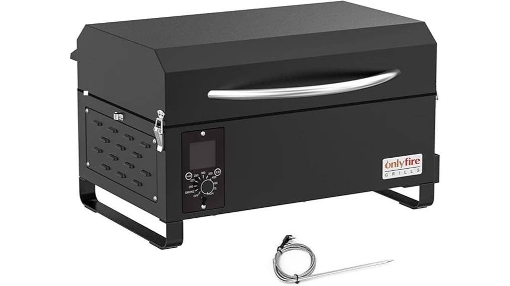 pellet grill smoker with probes