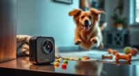 pet cameras with treat dispensers