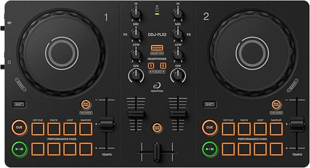 pioneer ddj flx2 dj controller