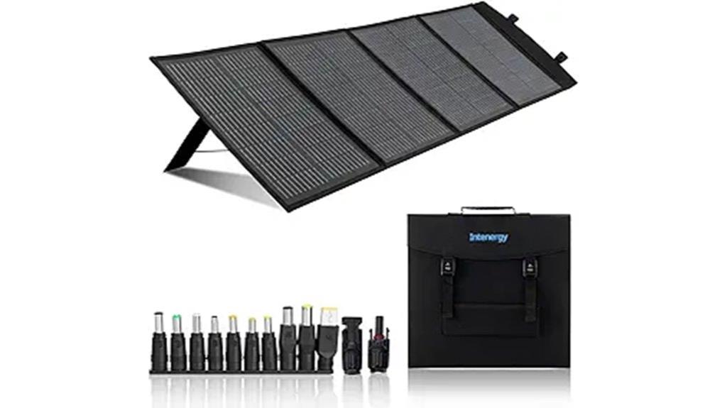 portable 100w solar panel