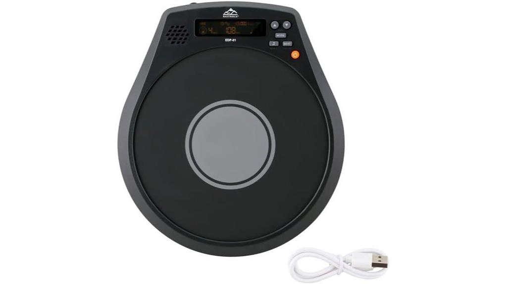 portable 12 inch electronic drum