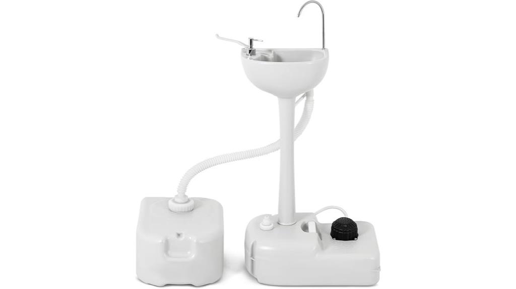 portable 17l camping sink