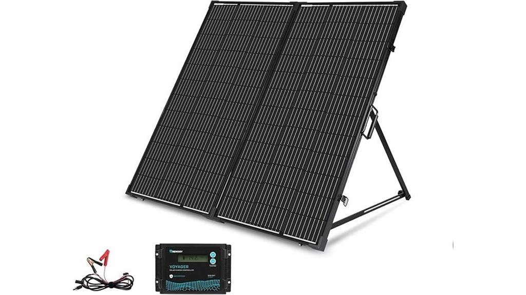 portable 200w foldable solar