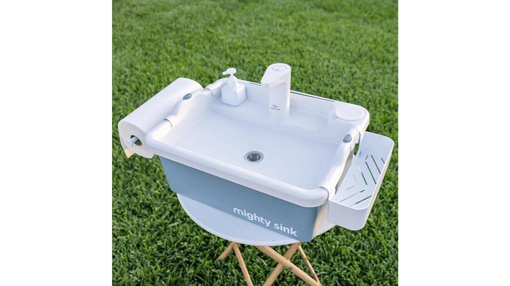 portable 2 gallon electronic sink
