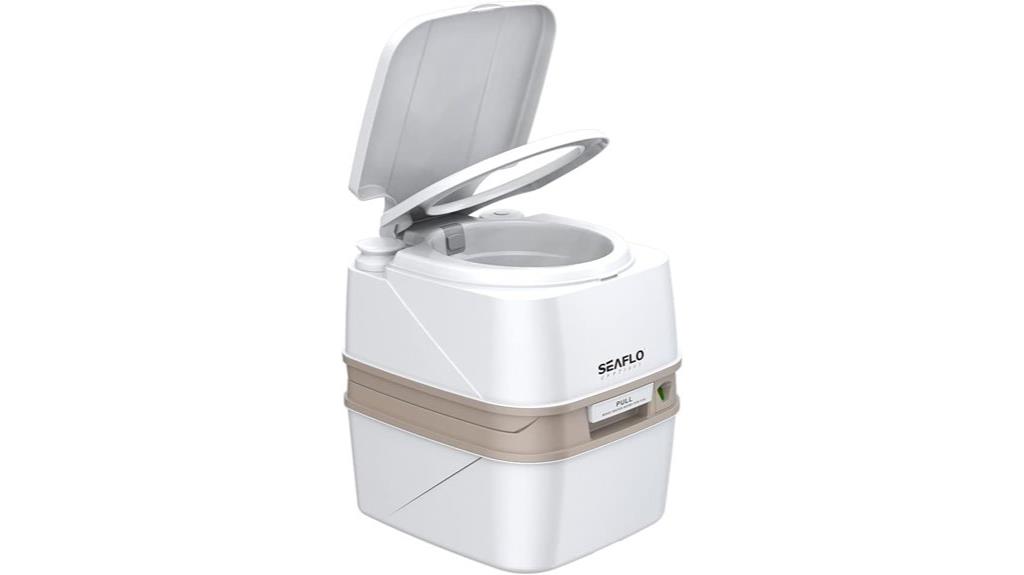 portable 4 8 gallon toilet