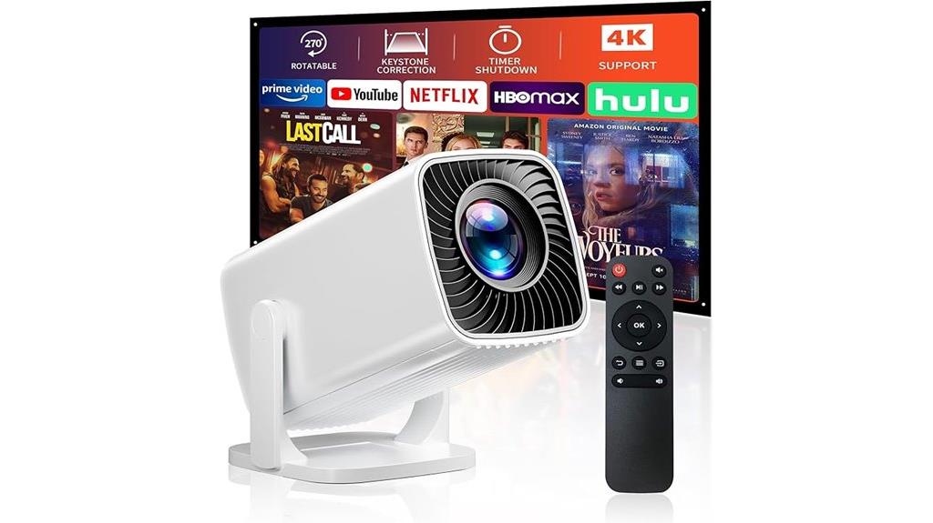 portable 4k full hd projector