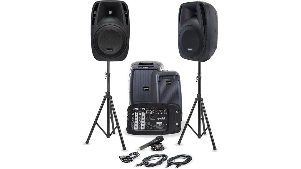 portable bluetooth pa system