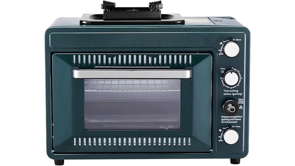 portable camping oven combo