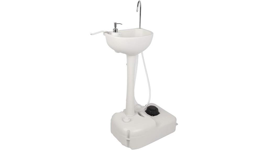 portable camping sink accessories