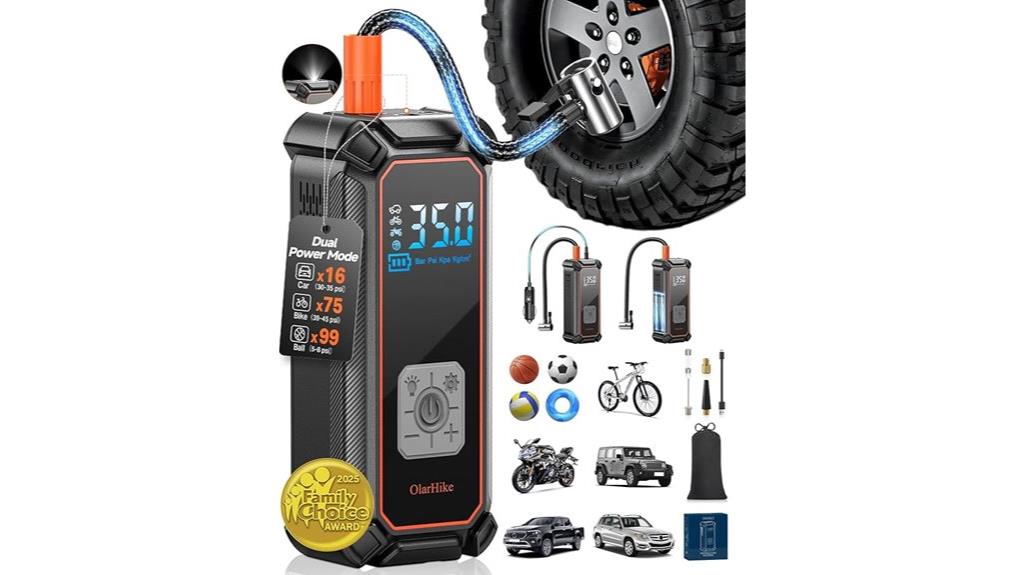 portable cordless air inflator