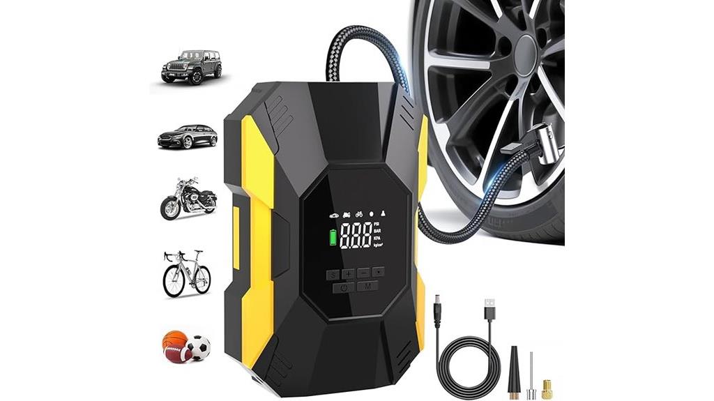 portable digital air pump