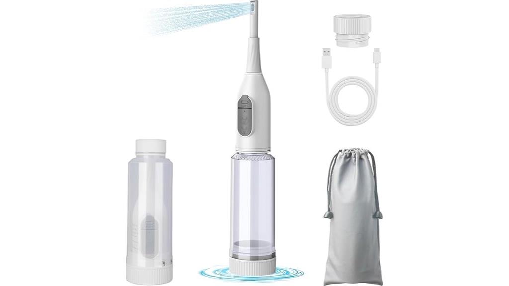 portable electric travel bidet