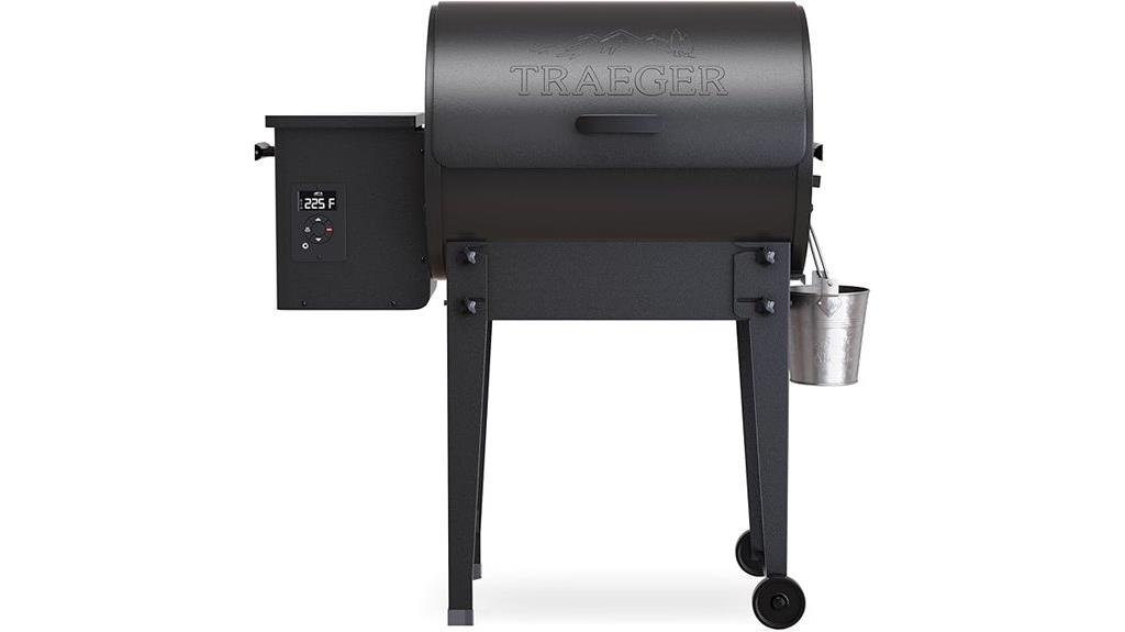 portable electric wood pellet grill