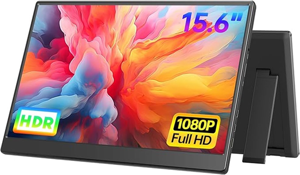 portable fhd external monitor