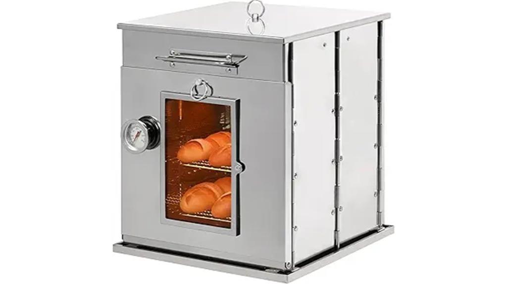 portable foldable camping oven