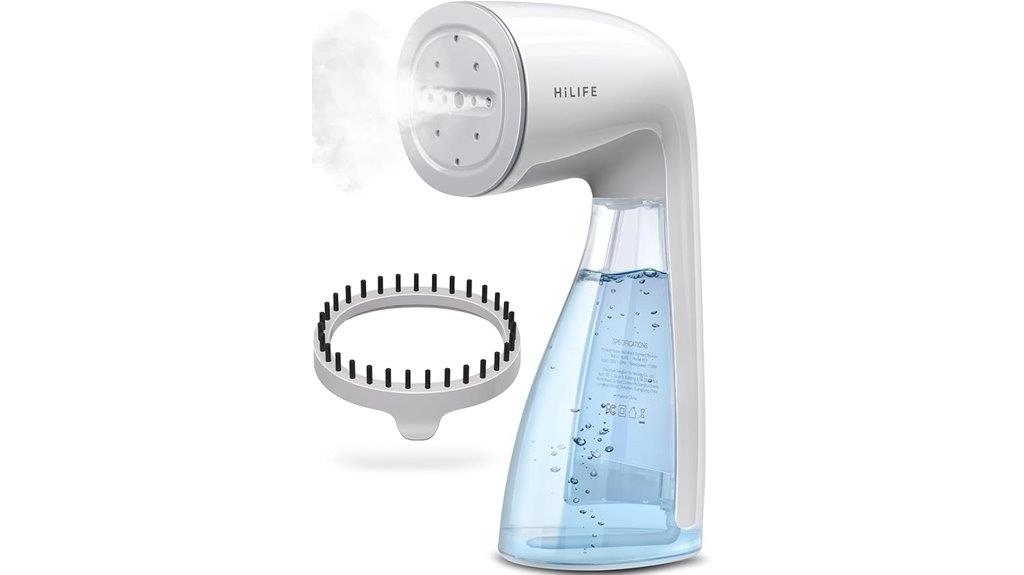 portable handheld clothing steamer