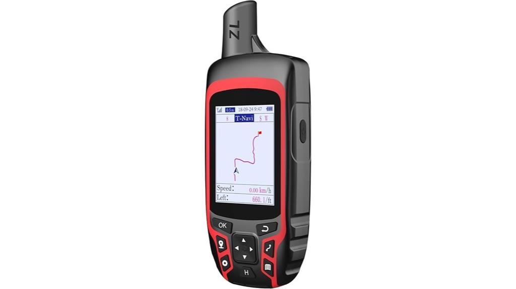 portable hiking gps device