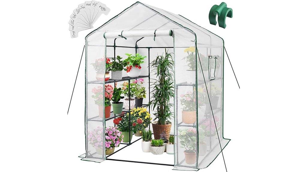 portable outdoor greenhouse kit
