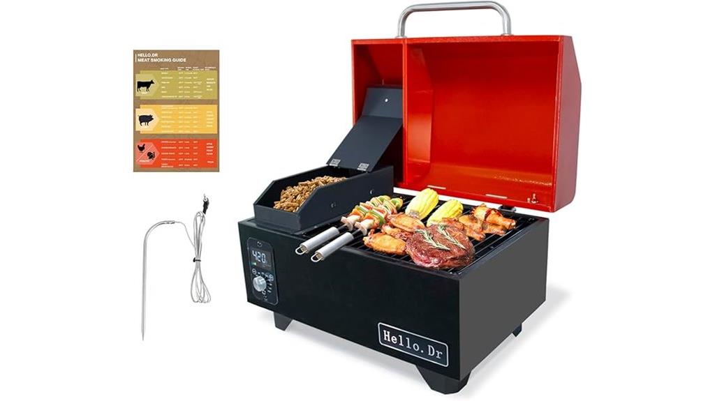 portable pellet grill technology