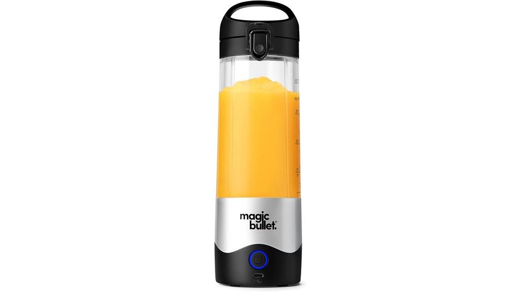 portable silver blender