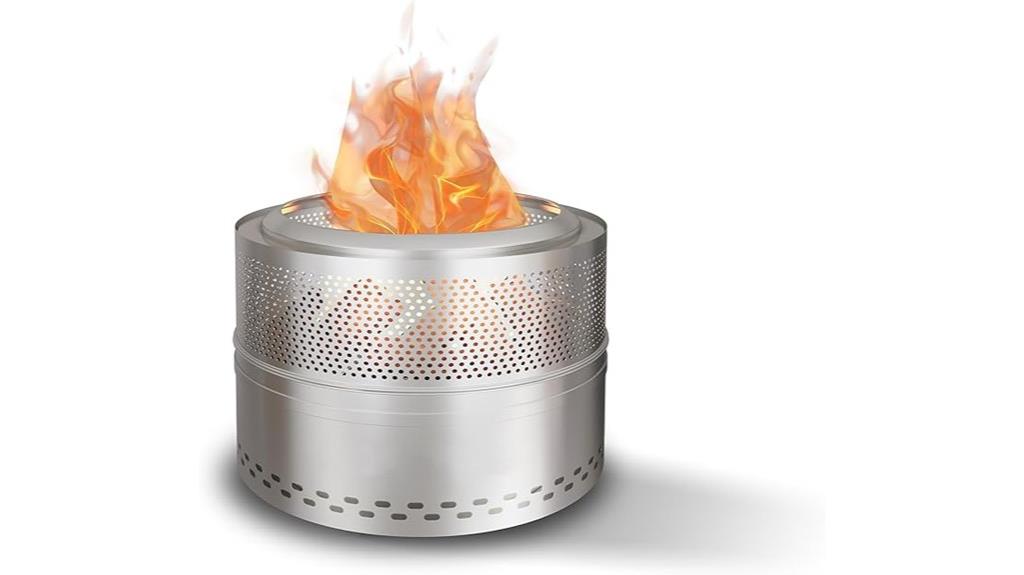 portable smokeless fire pit