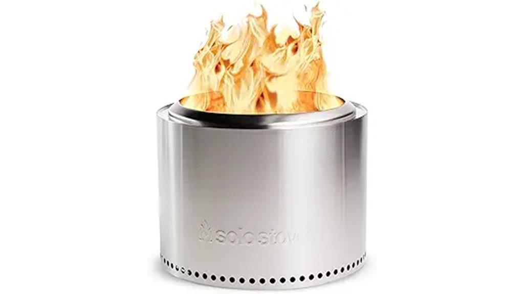 portable smokeless fire pit