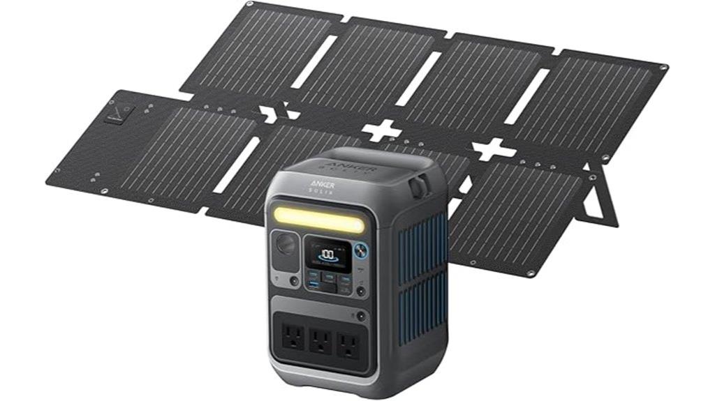 portable solar power station