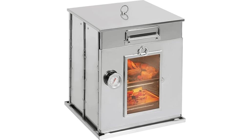 portable two tier grill