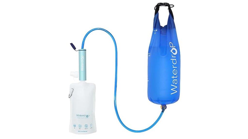 portable water filter straw