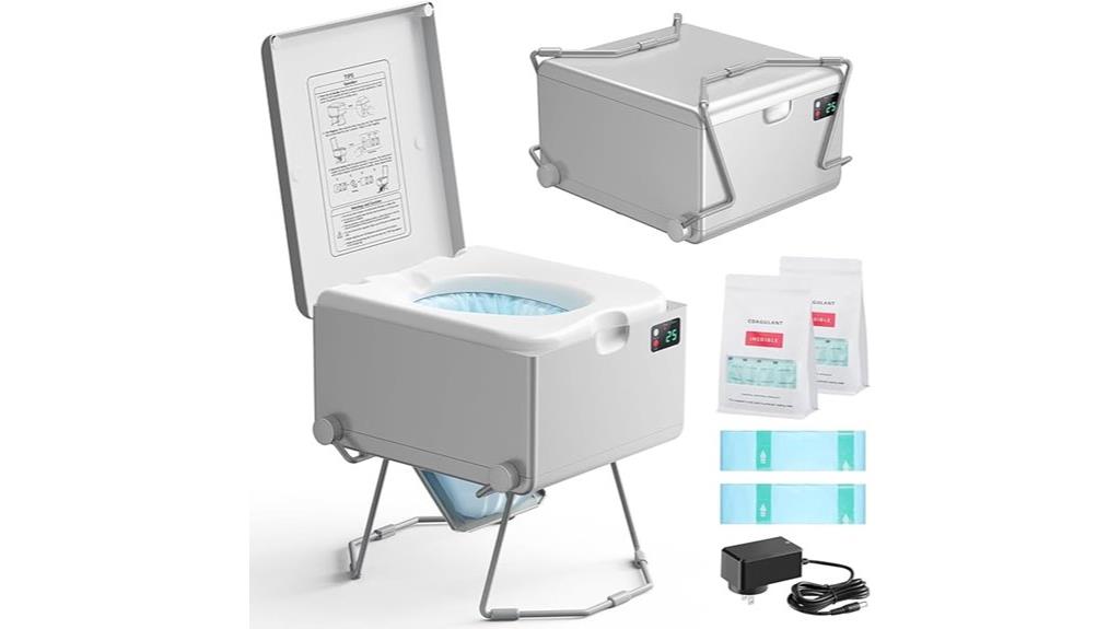 portable waterless waste system