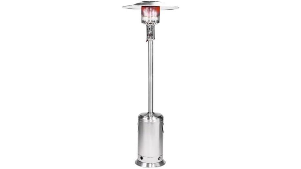 portable wheeled patio heater