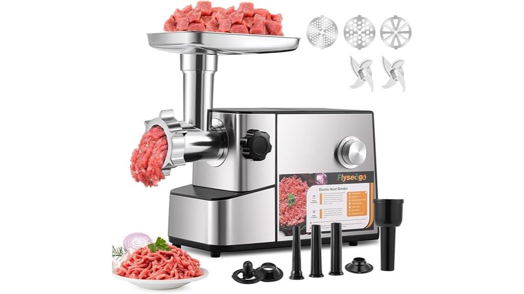 powerful electric meat grinder