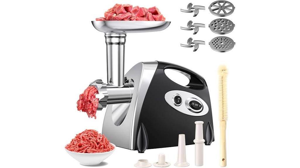 powerful stainless steel grinder