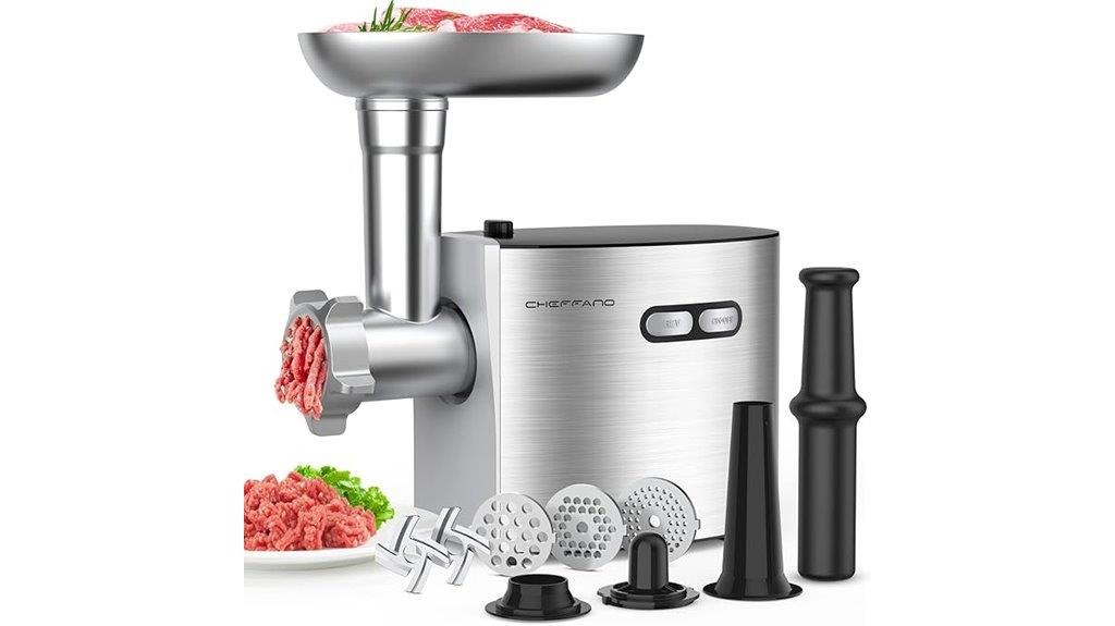 powerful stainless steel grinder