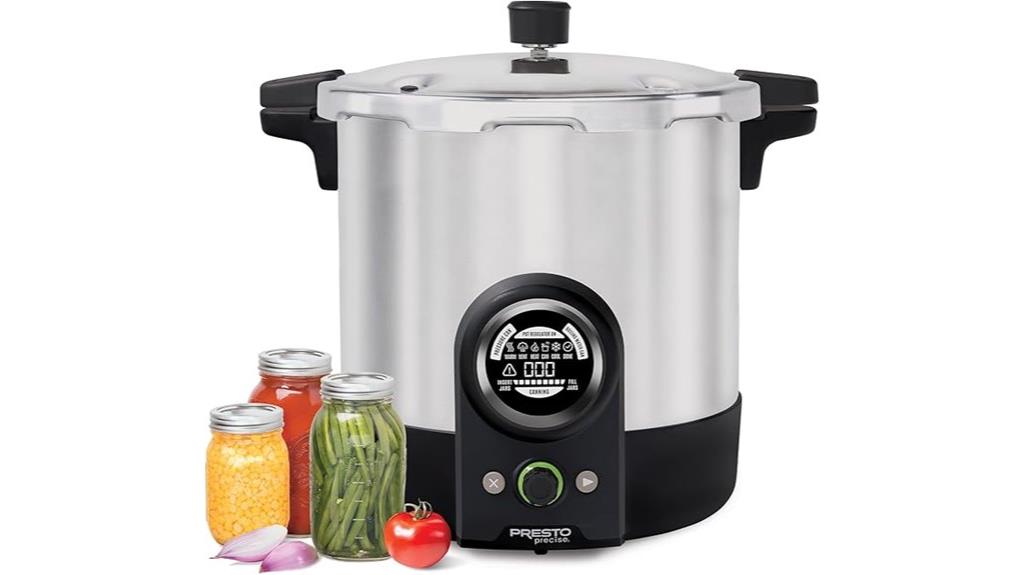 precise 23 quart digital canner