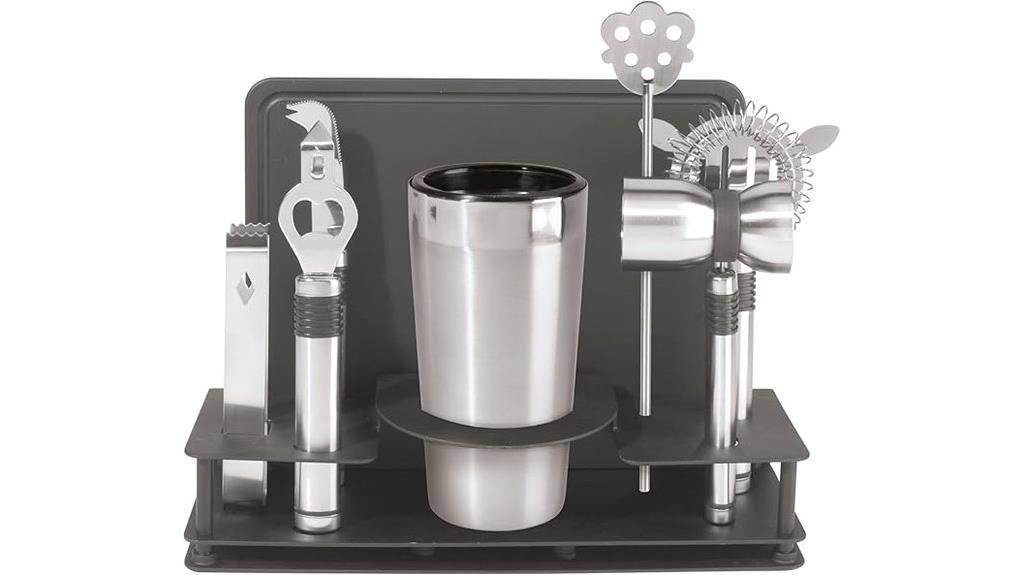 premium stainless steel bar set