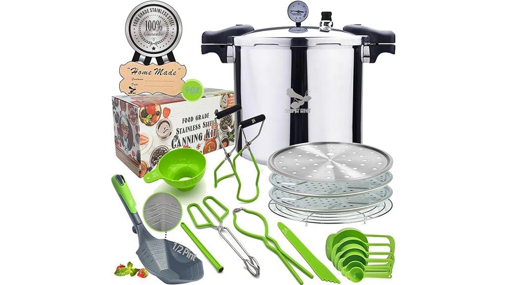 pressure canner with kit