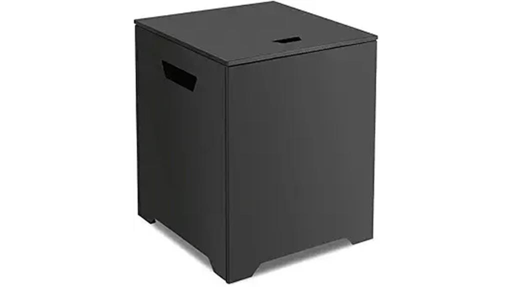 propane tank storage box
