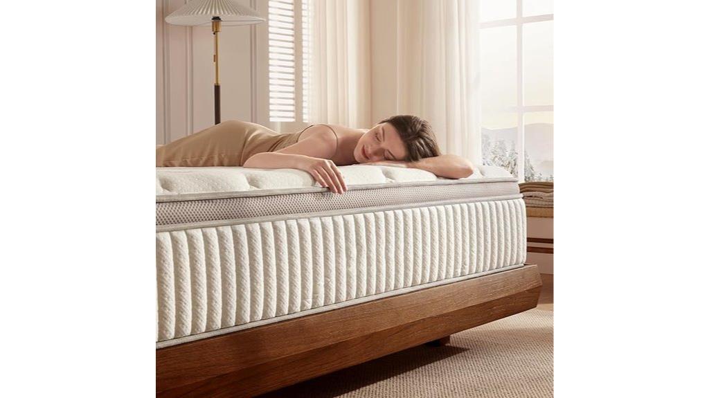 queen hybrid foam mattress