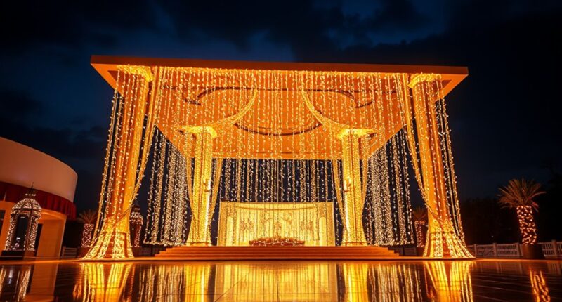 ramadan led curtain lights