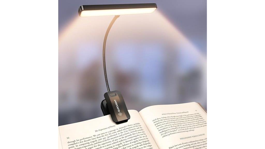rechargeable 26 led book light