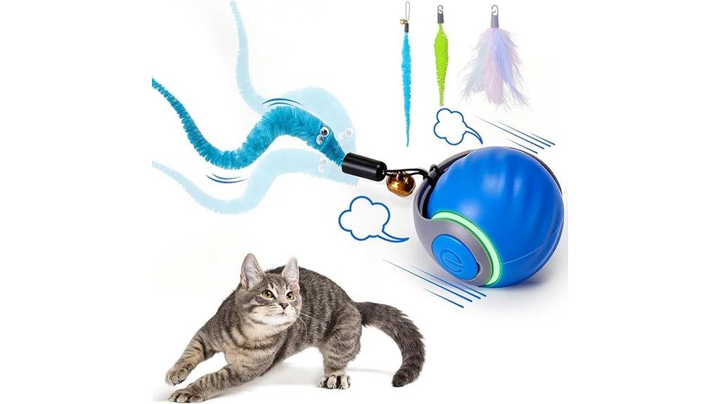 rechargeable cat toy ball