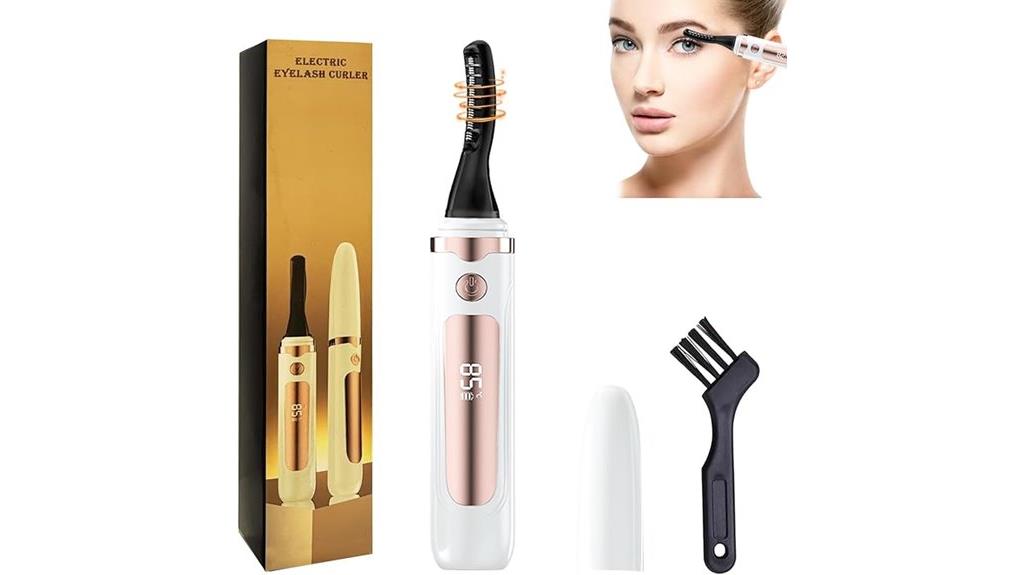 rechargeable electric eyelash curler
